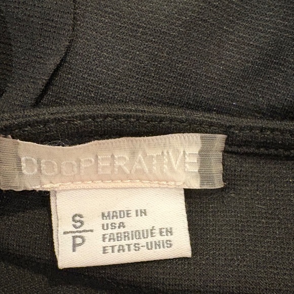 Cooperative Urban Outfitters Halter Crop-Top Black Racer back W/Ruffle - Picture 9 of 10